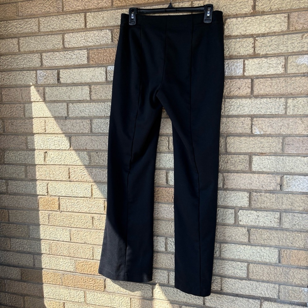 INC International Concepts Black Boot-Cut Dress Pants - Picture 3 of 6
